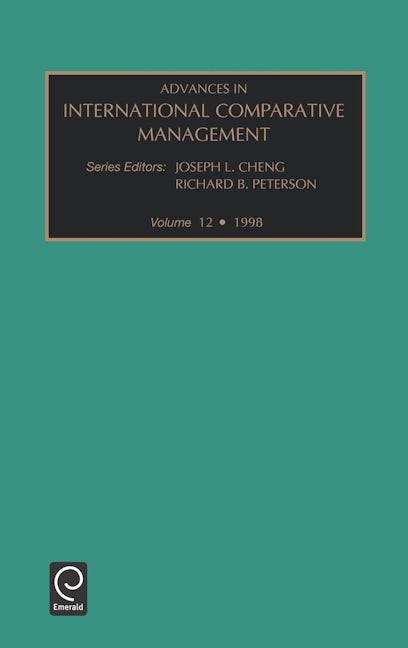 Book cover image for Advances in International Comparative Management ISBN: 9780762301744